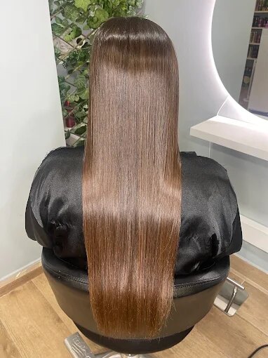 Cabelo comprido liso